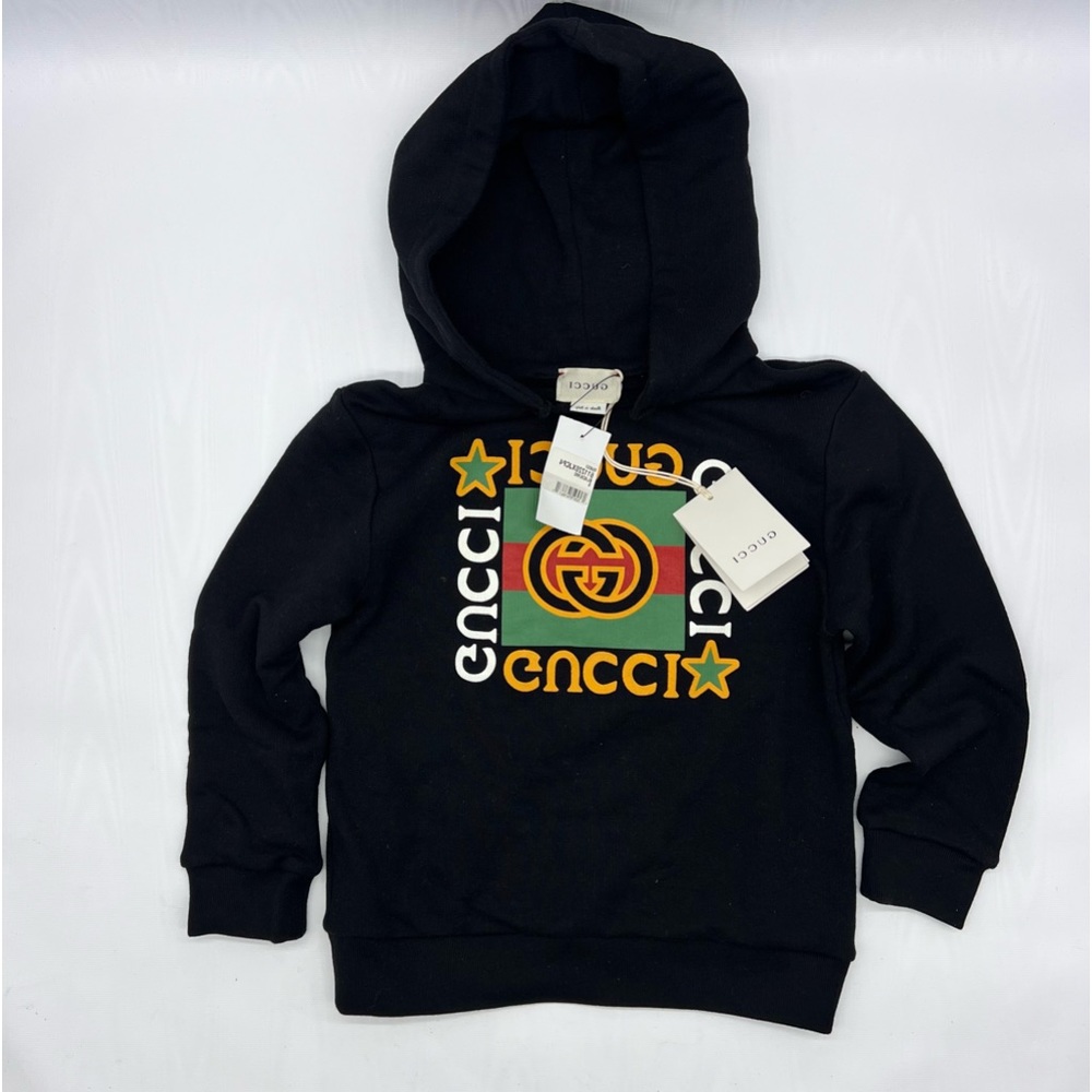 Gucci Kids
logo print hoodie